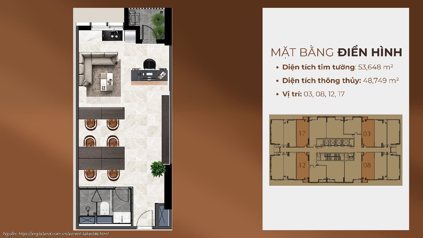 Thiết Kế Căn Hộ Offiice Ascent Lakeside Quận 7