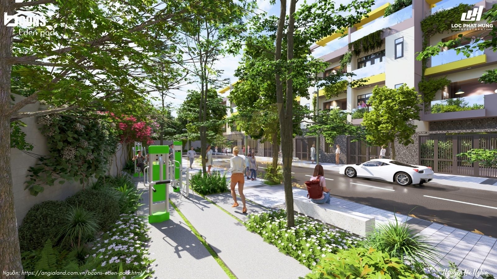 Phối Cảnh Nhà Phố Bcons Eden Park Phường Đông Hòa, Tp HCM | Thiết Kế Hiện Đại & Sang Trọng Phối Cảnh Nhà Phố Bcons Eden Park Phường Đông Hòa, Tp HCM | Thiết Kế Hiện Đại & Sang Trọng