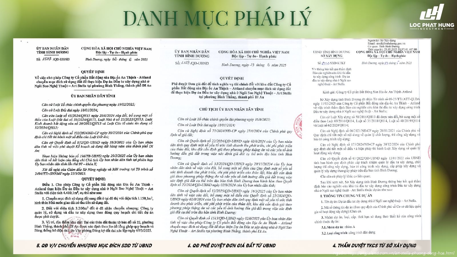 Pháp Lý Art Stella: Phê Duyệt Đất Đai Amp; Thiết Kế Cơ Sở