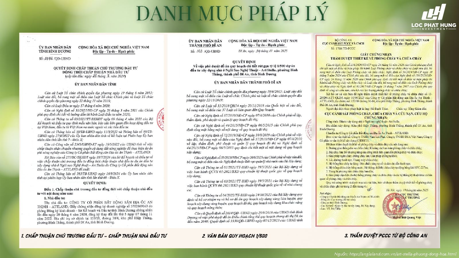 Pháp Lý Art Stella: Quy Hoạch 1/500 Amp; Thẩm Duyệt Pccc