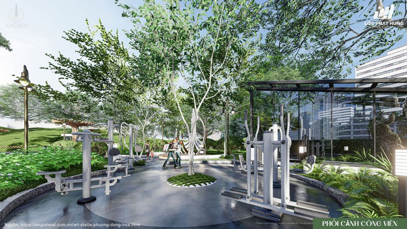 Phoi Canh Cong Vien Du An Art Stella 4