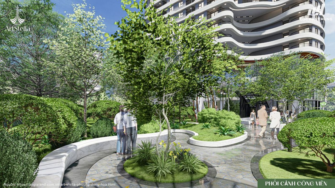 Phoi Canh Cong Vien Du An Art Stella 6