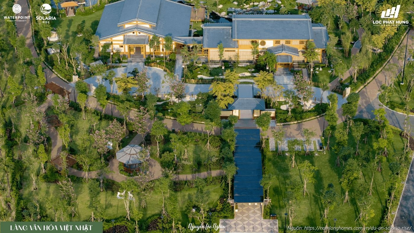 Phoi Canh Lang Van Hoa Viet Nhat Waterpoint