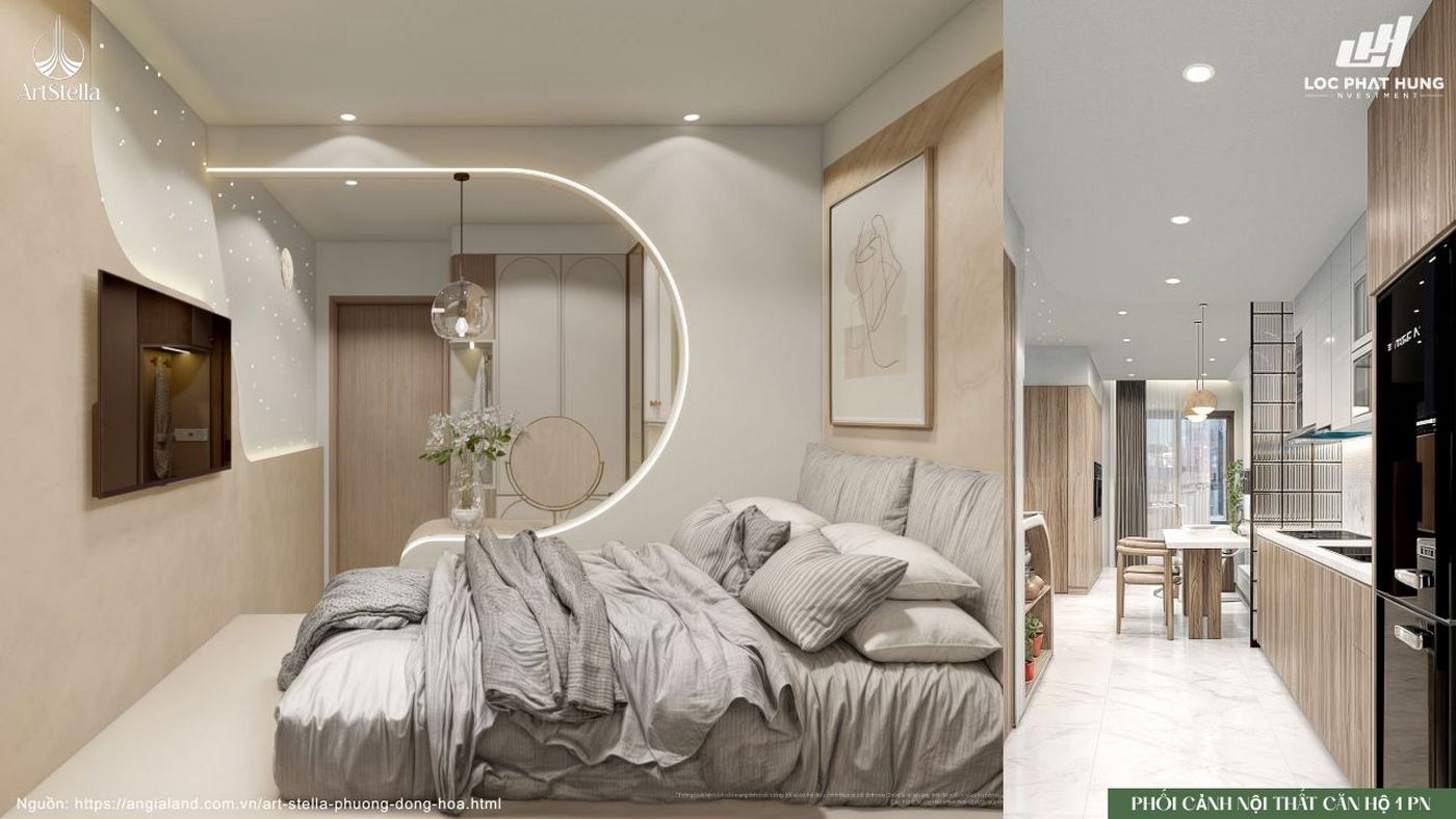 Phoi Canh Noi That Can Ho 1pn Art Stella Thiet Ke Hi 13 Phoi Canh Noi That Can Ho 1pn Art Stella Thiet Ke Hi 13