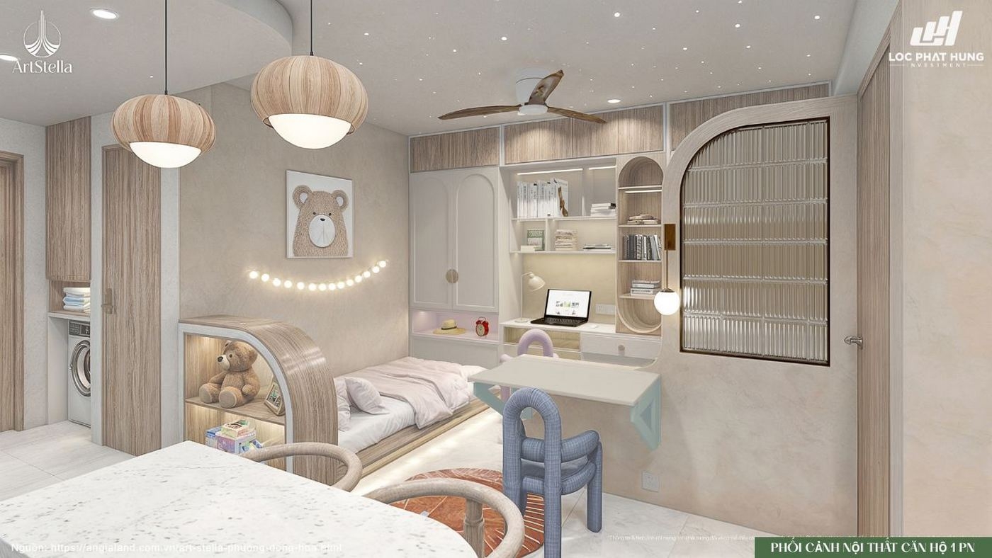 Phoi Canh Noi That Can Ho 1pn Art Stella Thiet Ke Hi Phoi Canh Noi That Can Ho 1pn Art Stella Thiet Ke Hi