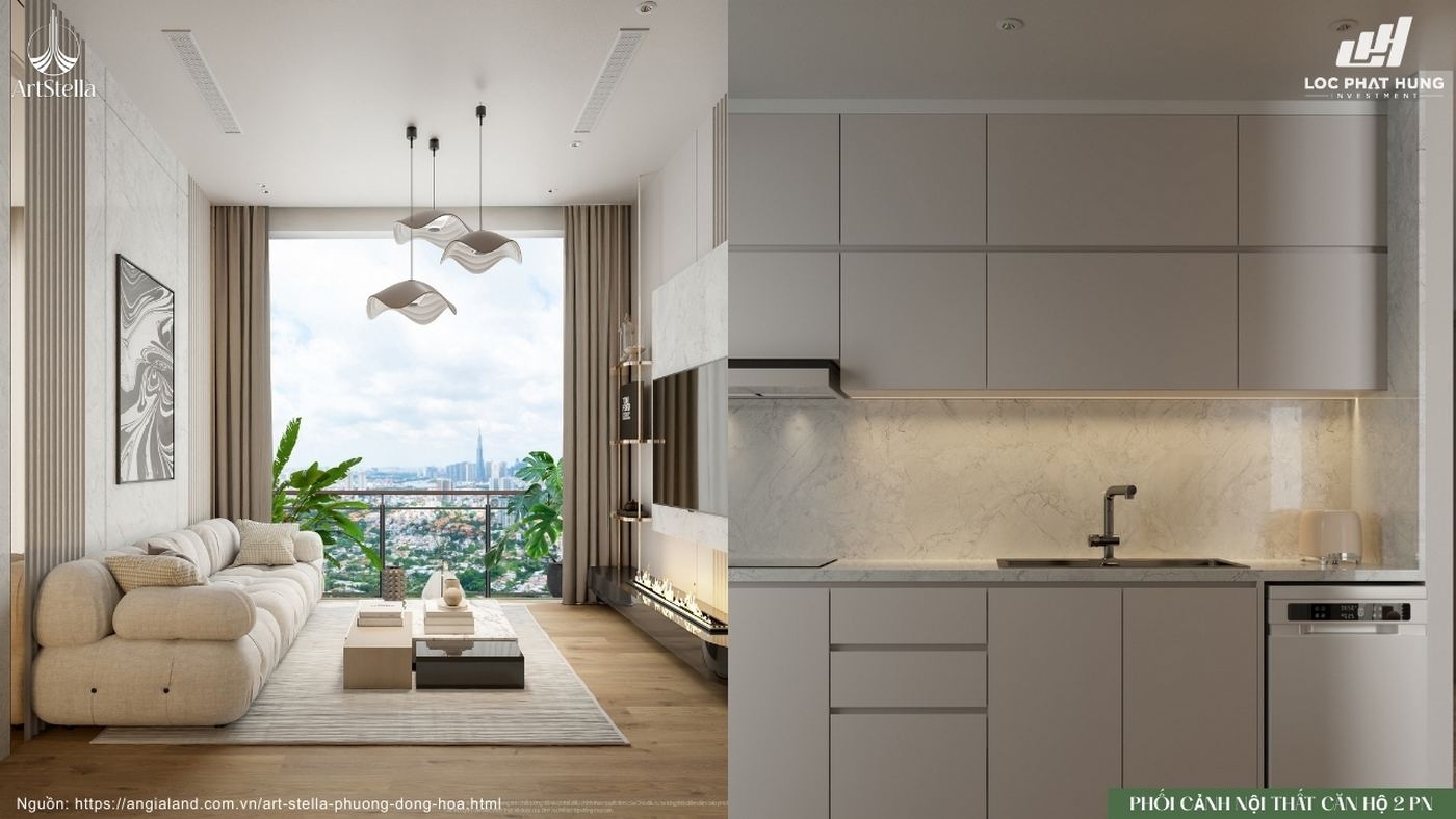 Phoi Canh Noi That Can Ho 2pn Art Stella Thiet Ke Sa Phoi Canh Noi That Can Ho 2pn Art Stella Thiet Ke Sa