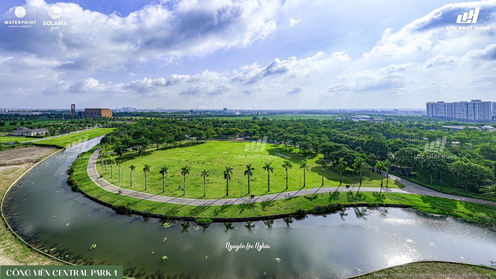 Phối Cảnh Tổng Thể Công Viên Central Park 1 Tại Waterpoint