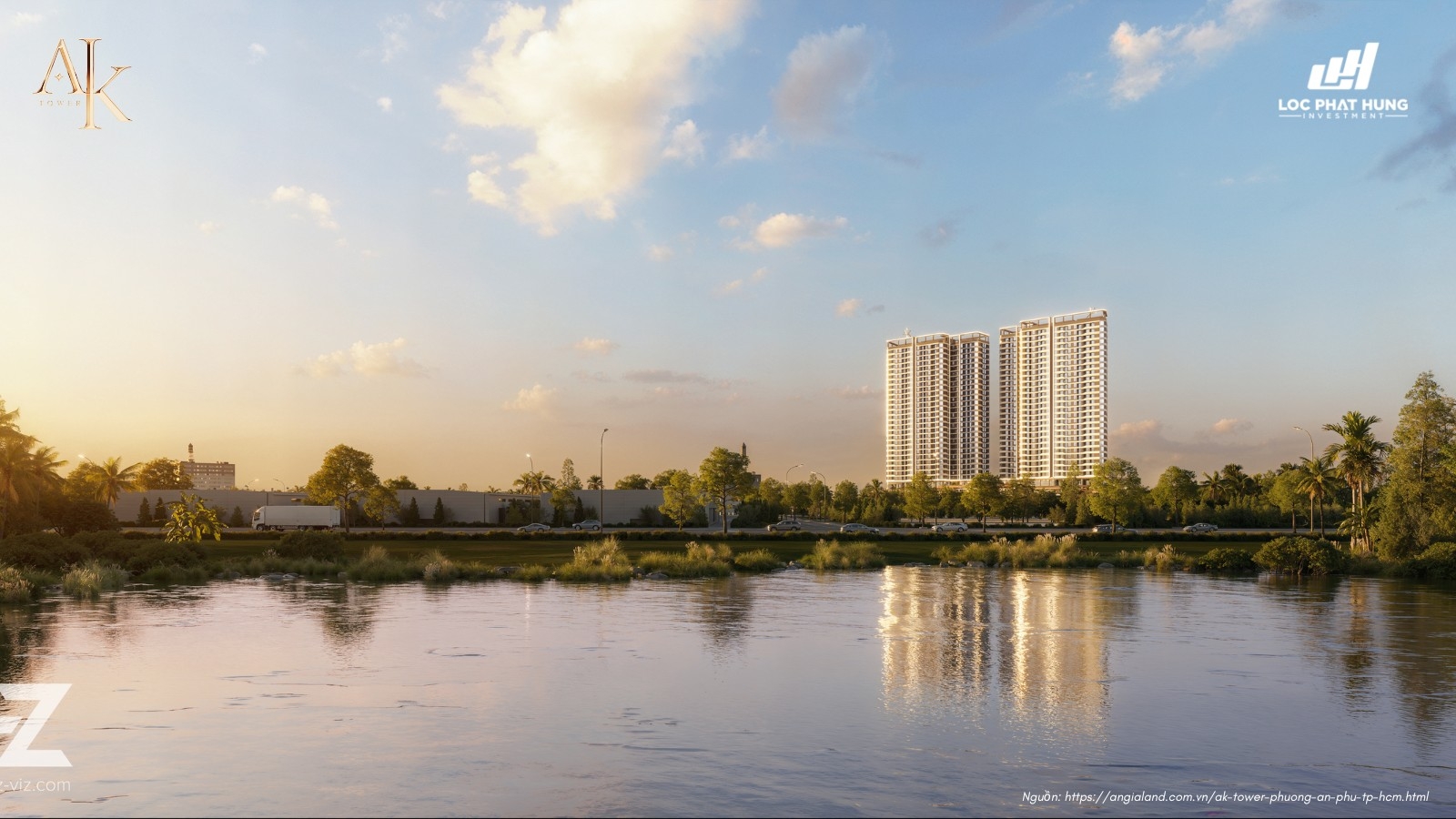 Phối cảnh tổng thể dự án A&K Tower An Phú Phối cảnh tổng thể dự án A&K Tower An Phú