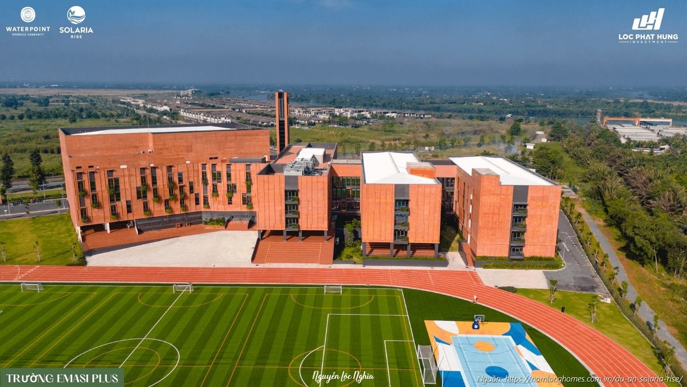 Phối Cảnh Trường Quốc Tế Song Ngữ Emasi Plus Tại Waterpoint