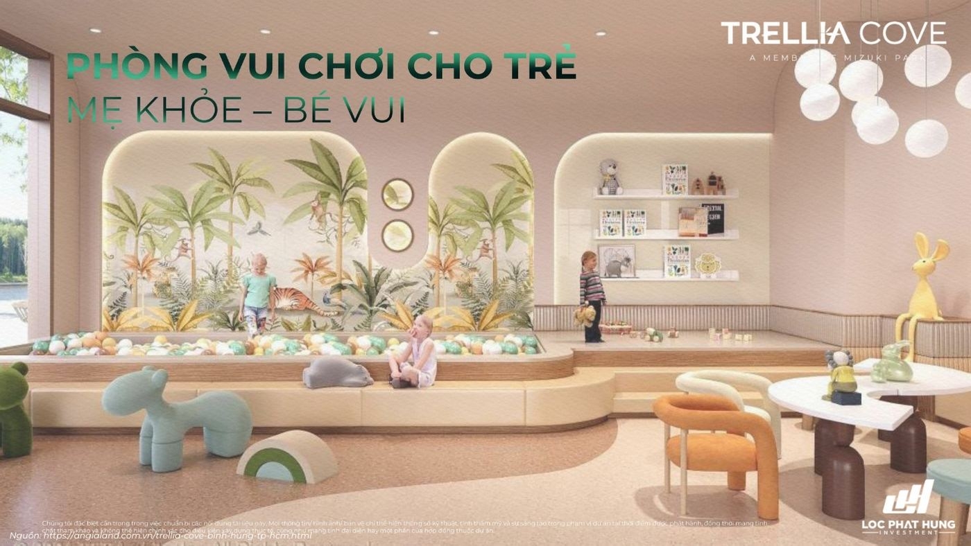 Phòng Vui Chơi Trẻ Em Trellia Cove | Không Gian An Toàn Amp; Sáng Tạo
