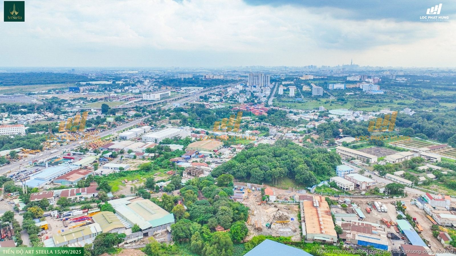 Cập Nhật Tiến độ Xây Dựng Dự án Art Stella Tháng 09/2025