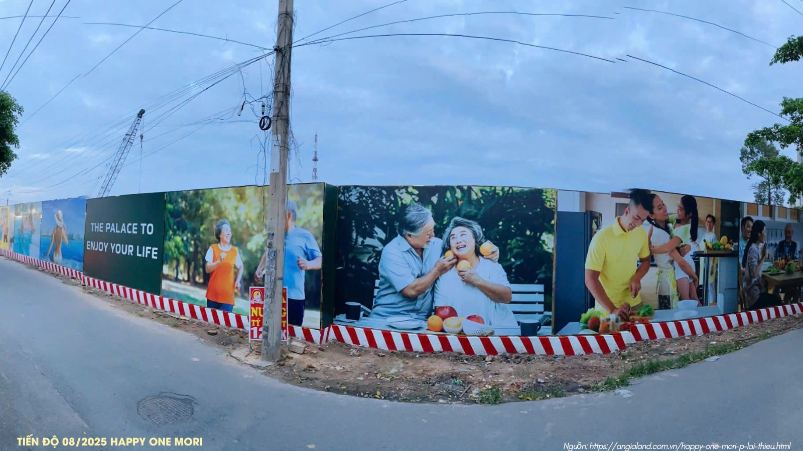 Tiến độ xây dựng Happy One Mori