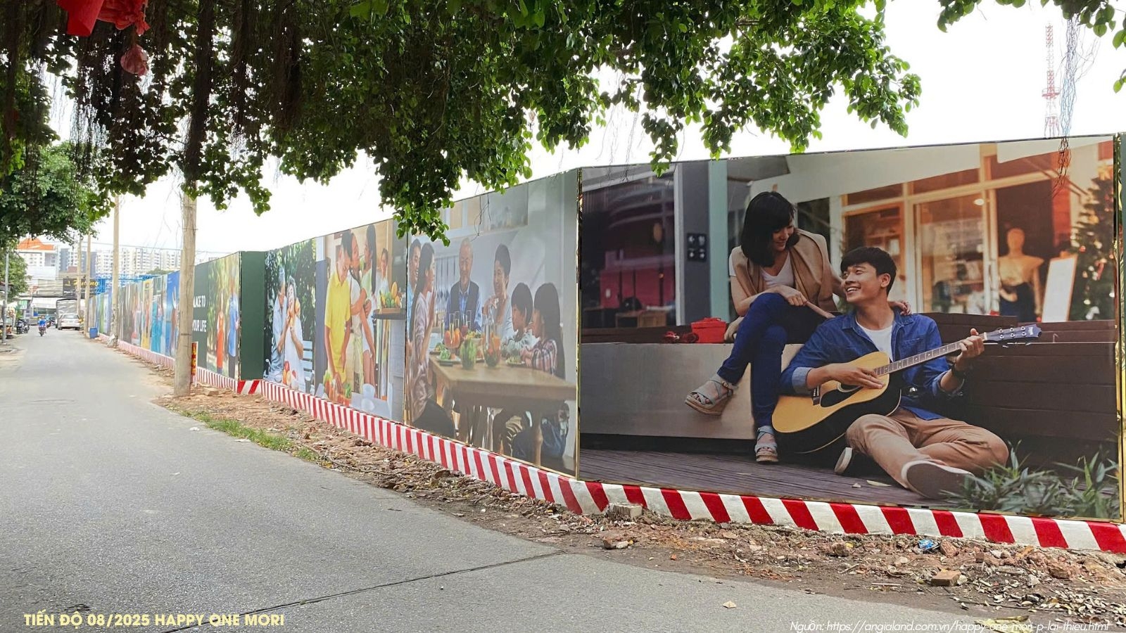 Tiến độ xây dựng Happy One Mori