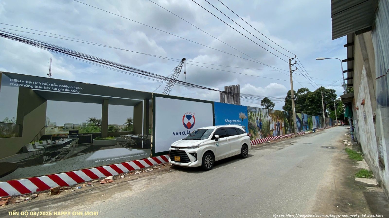 Tiến độ xây dựng Happy One Mori