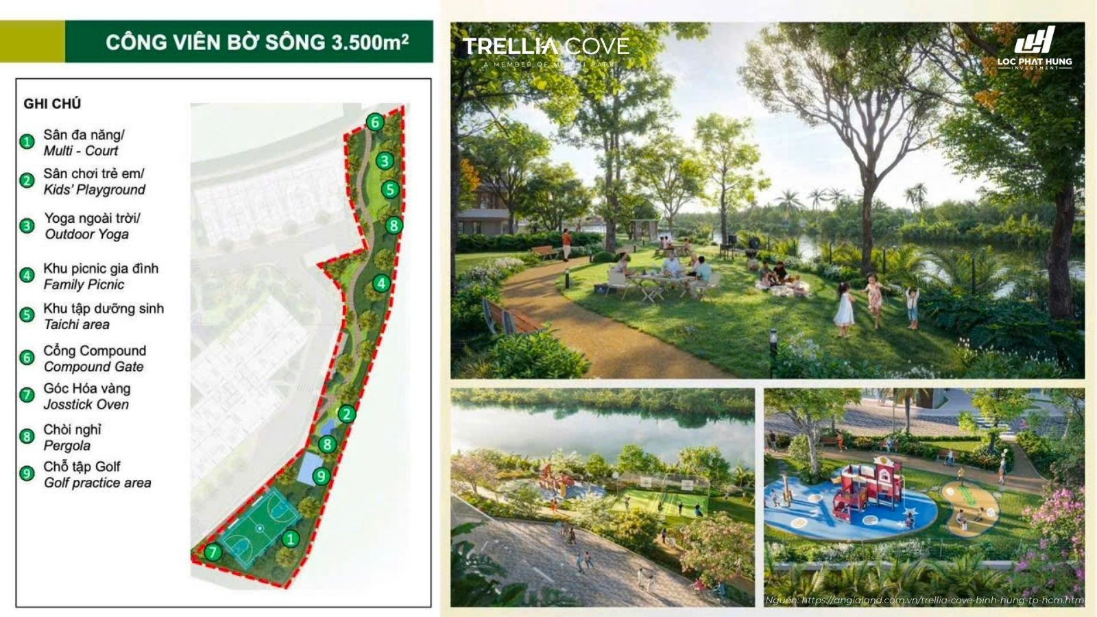 Hình Ảnh Tiện Ích Nội Khu Dự Án Trellia Cove Mizuki Park Bình Chánh