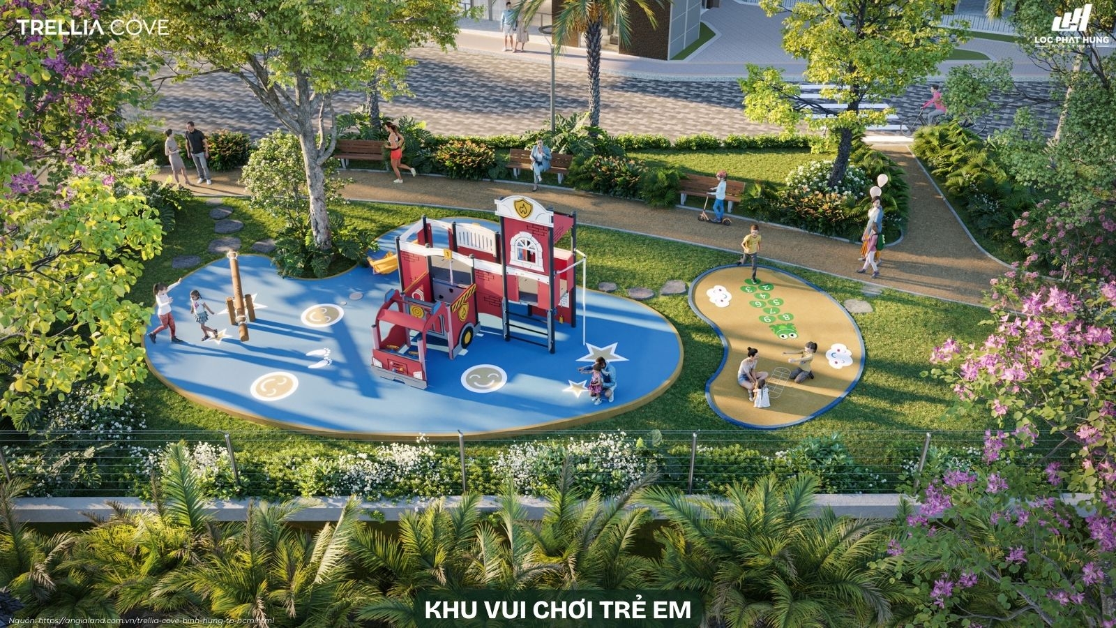 Tiện ích nội khu dự án Trellia Cove