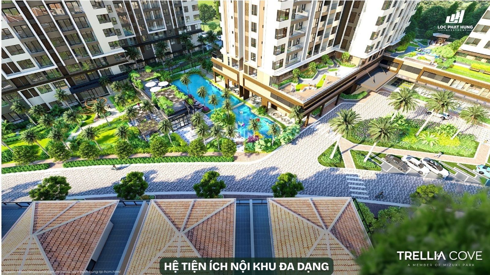 Tiện ích nội khu dự án Trellia Cove