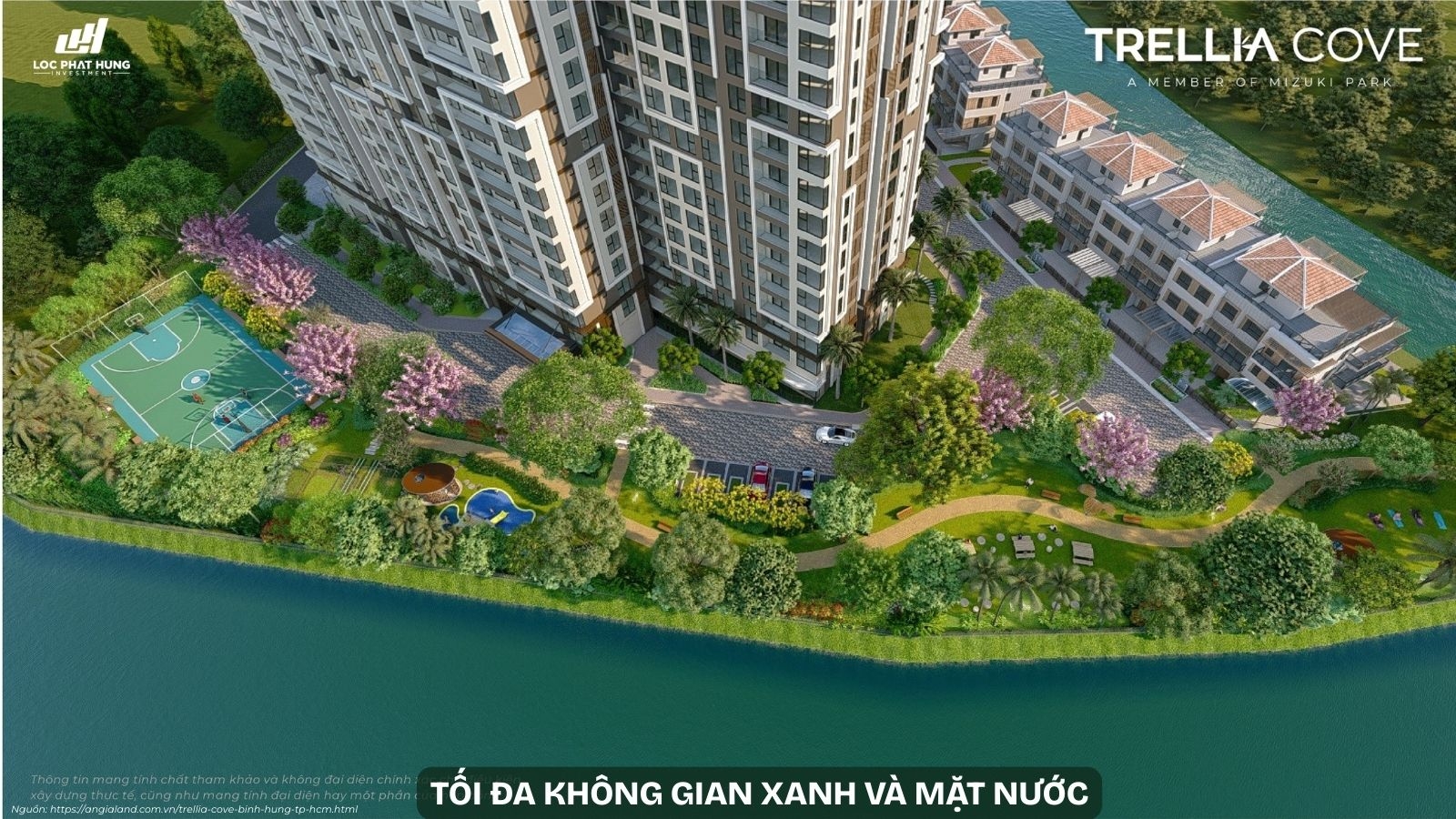 Tiện ích nội khu dự án Trellia Cove