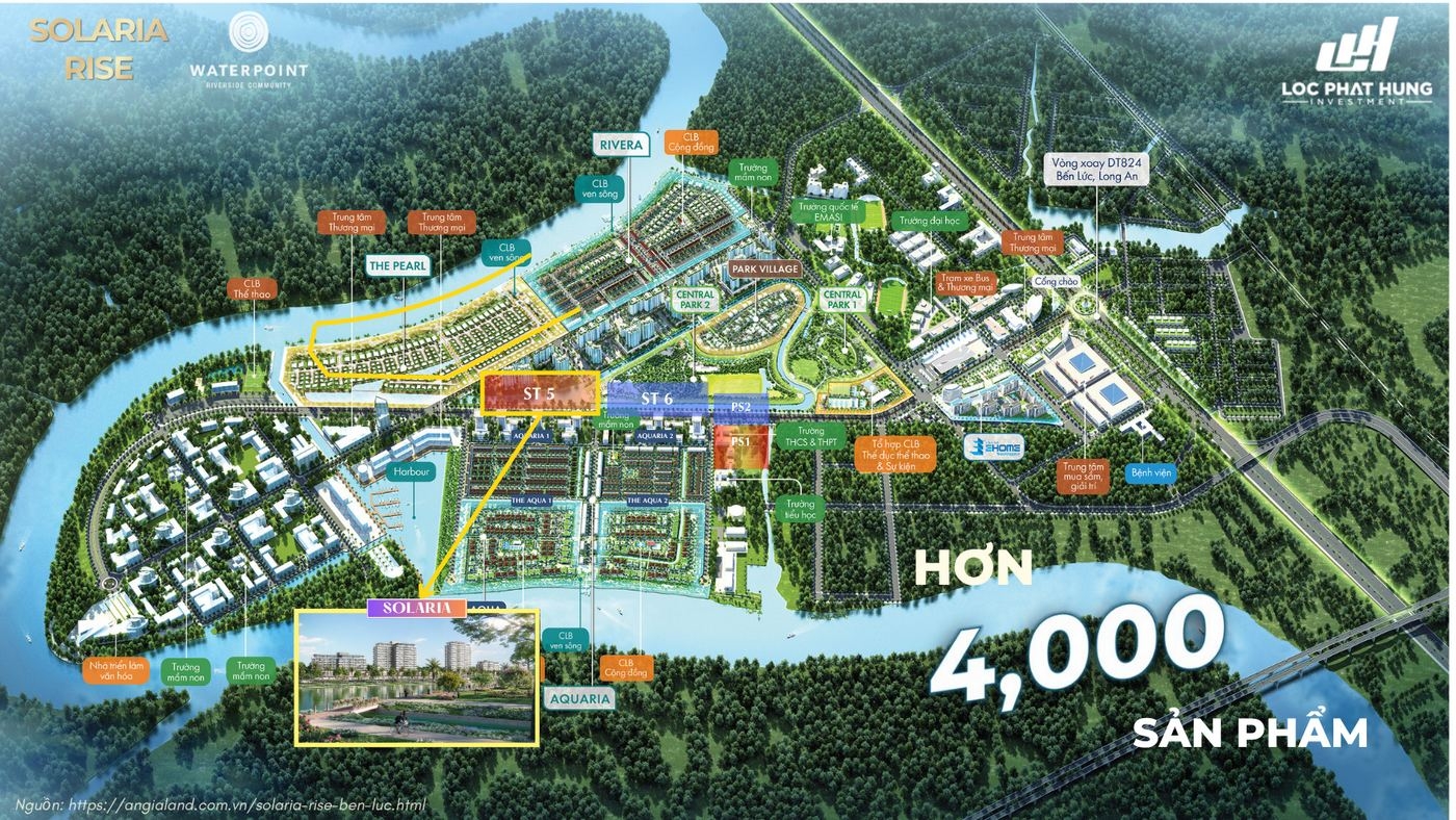 Quy Mô Dự Án Solaria Rise | Thông Số Chi Tiết Từ CĐt Nam Long