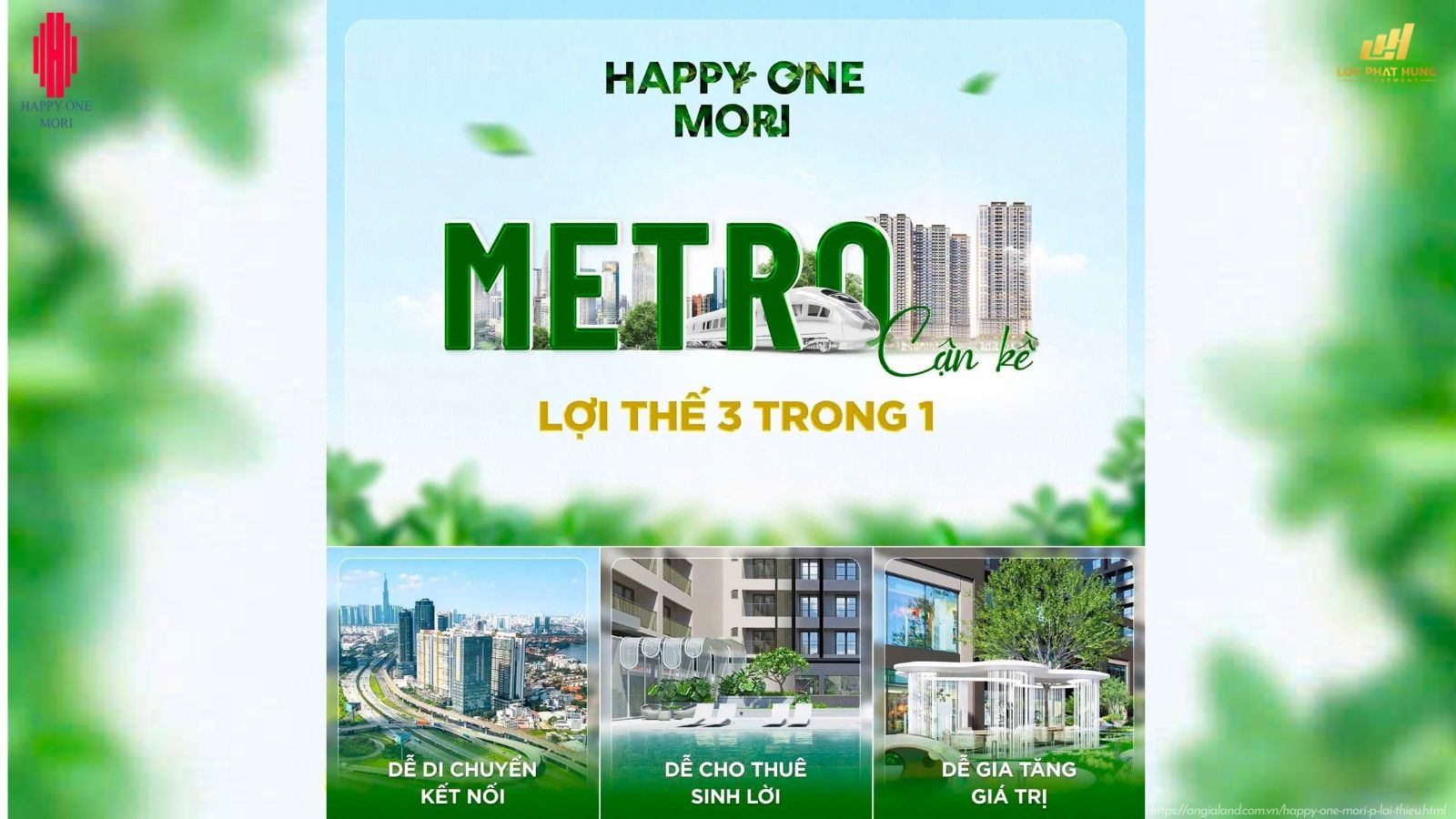 Sơ đồ vị trí kết nối vùng của dự án căn hộ Happy One Mori tại Lái Thiêu, TP.HCM