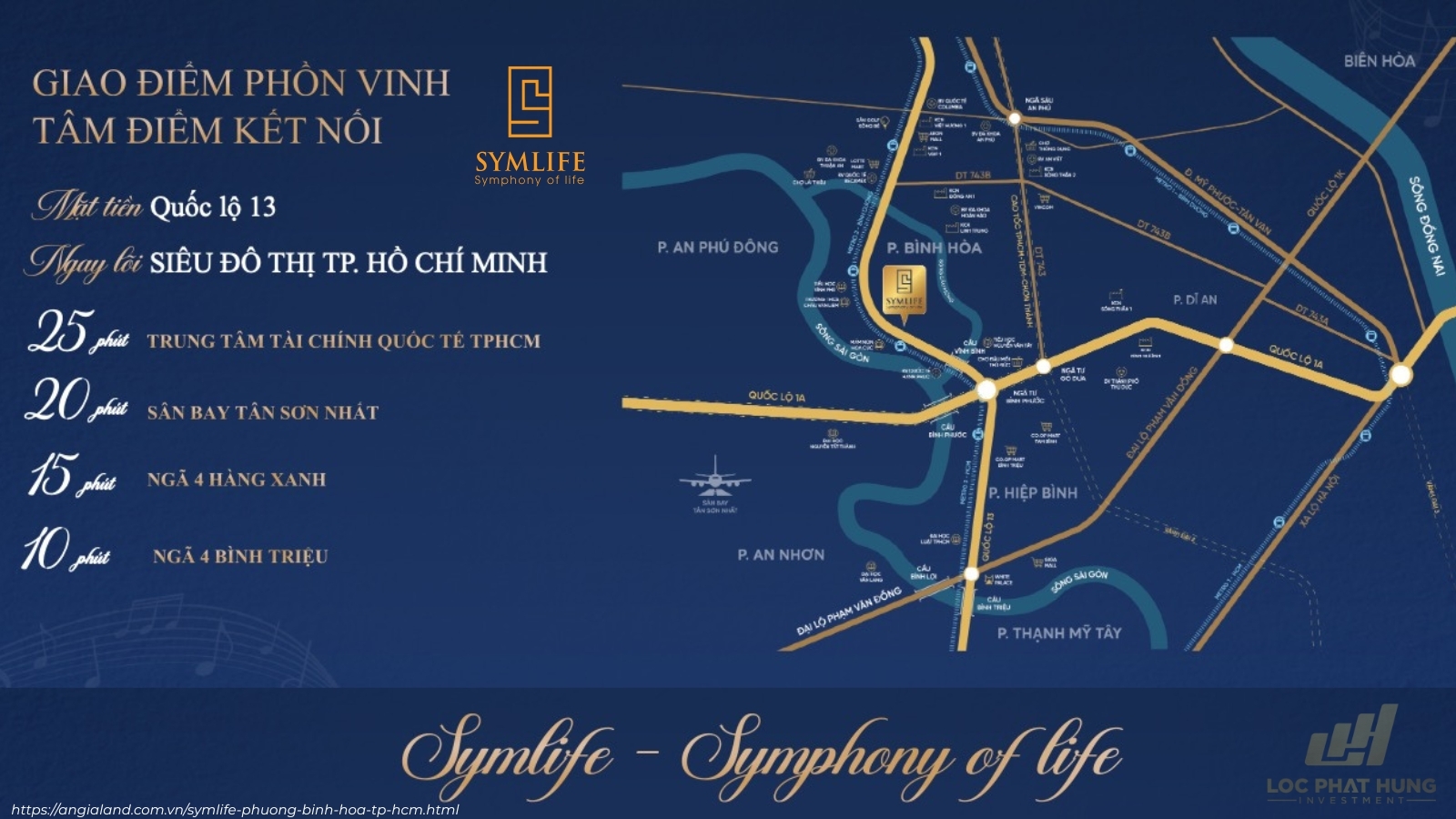 Vị Trí Symlife Bình Hoà
