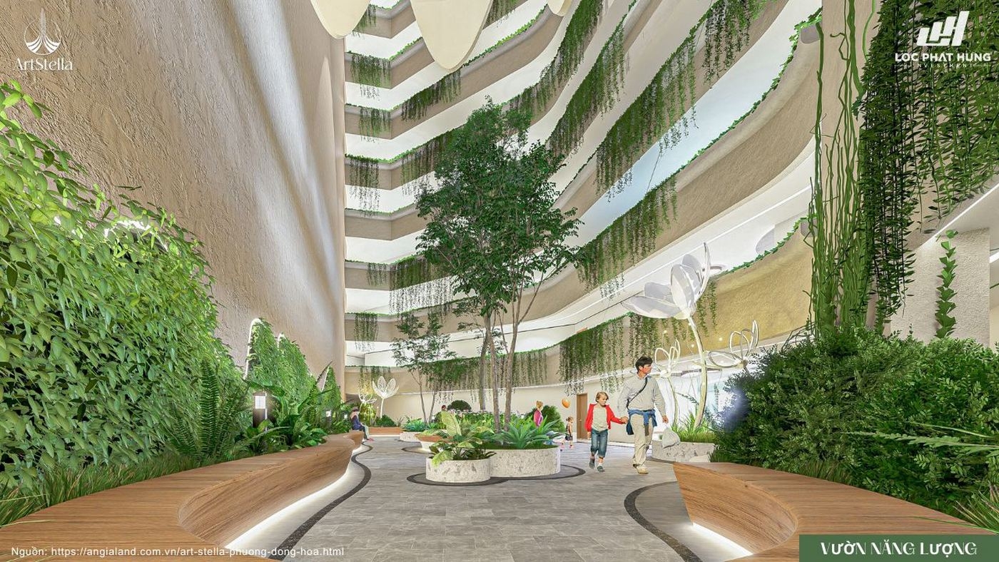 Vuon Nang Luong Can Ho Art Stella
