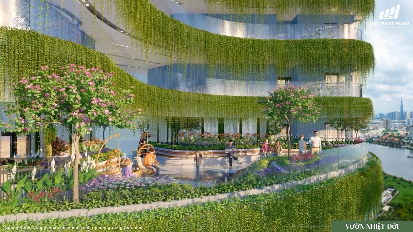 Vuon Nhiet Doi Chung Cu Art Stella