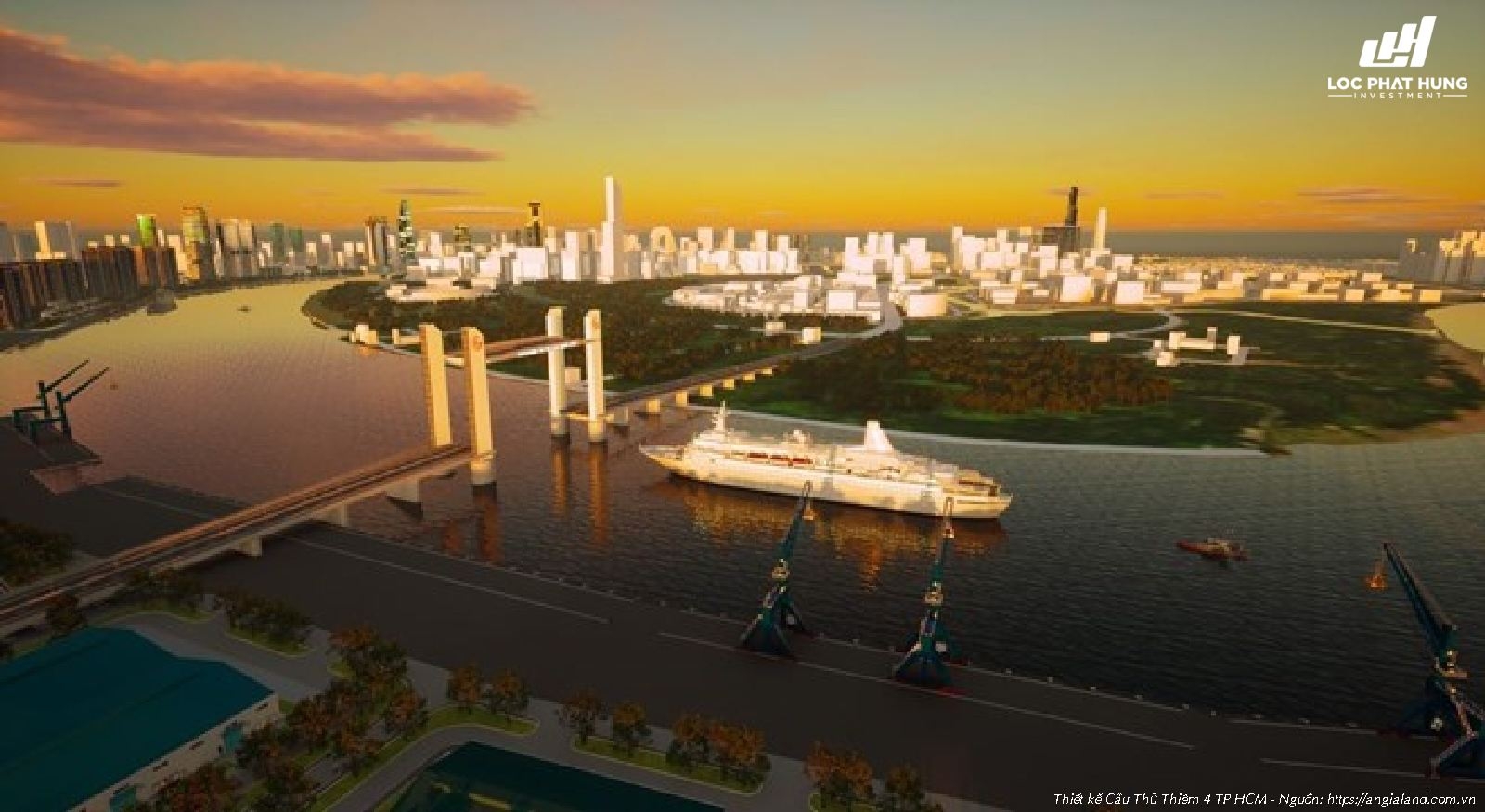 Cầu Thủ Thiêm 4 Tp Hcm