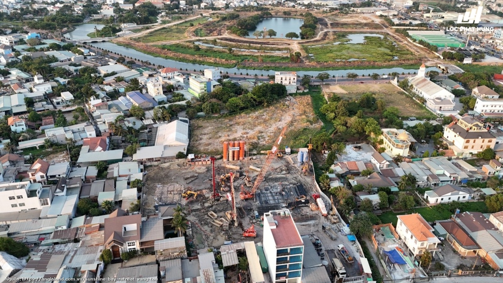 Tien Do Du An Sunshine Bay Retreat Vung Tau Thang 8 2025 Flycam