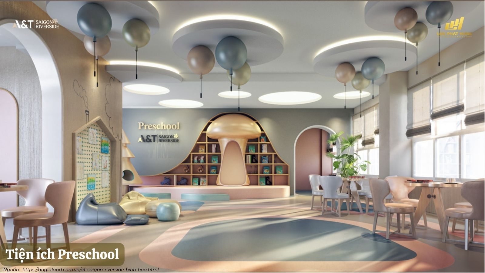 Tiện ích Dự án Căn Hộ Chung Cư A&T Saigon Riverside phường Bình Hòa