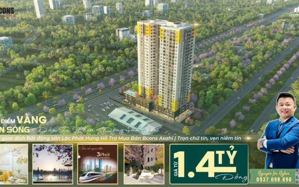 Tổng quan dự án Bcons Asahi