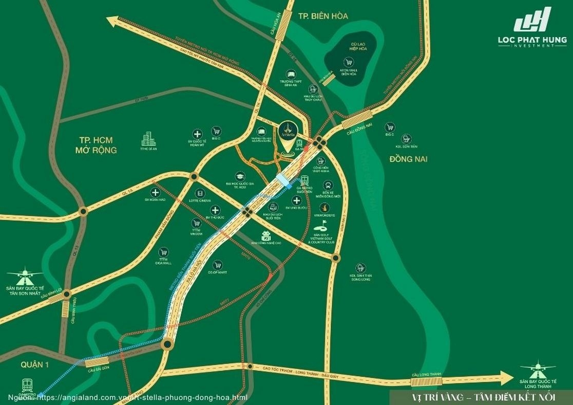 Vị Trí Art Stella: Tâm Điểm Giao Thoa 3 Tuyến Metro Cửa Ngõ Tp Hcm