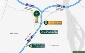 Vị Trí Art Stella: Tâm Điểm Giao Thoa 3 Tuyến Metro Cửa Ngõ Tp Hcm