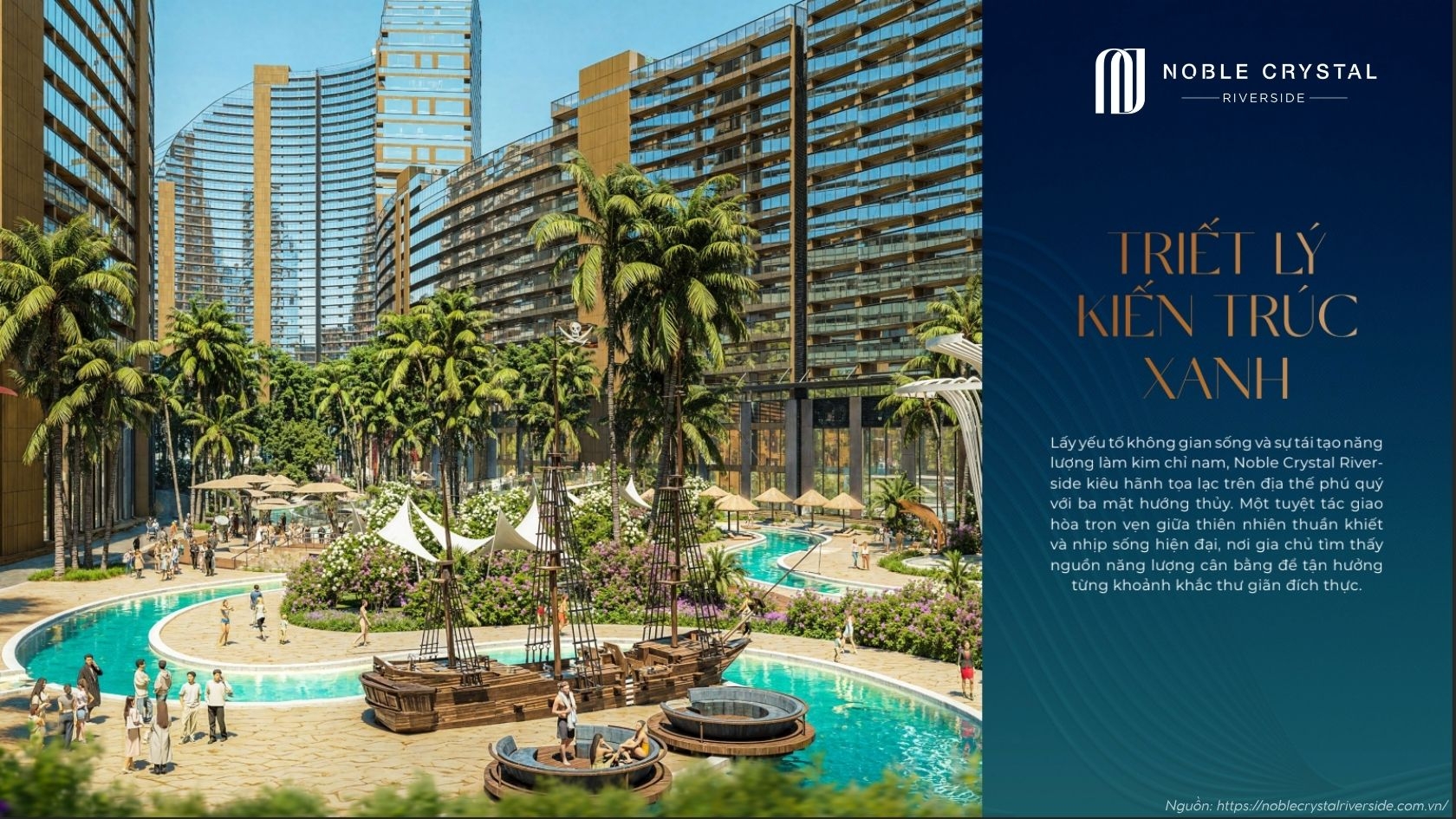 Đặc quyền tinh hoa tiện ích tại Noble Crystal Riverside