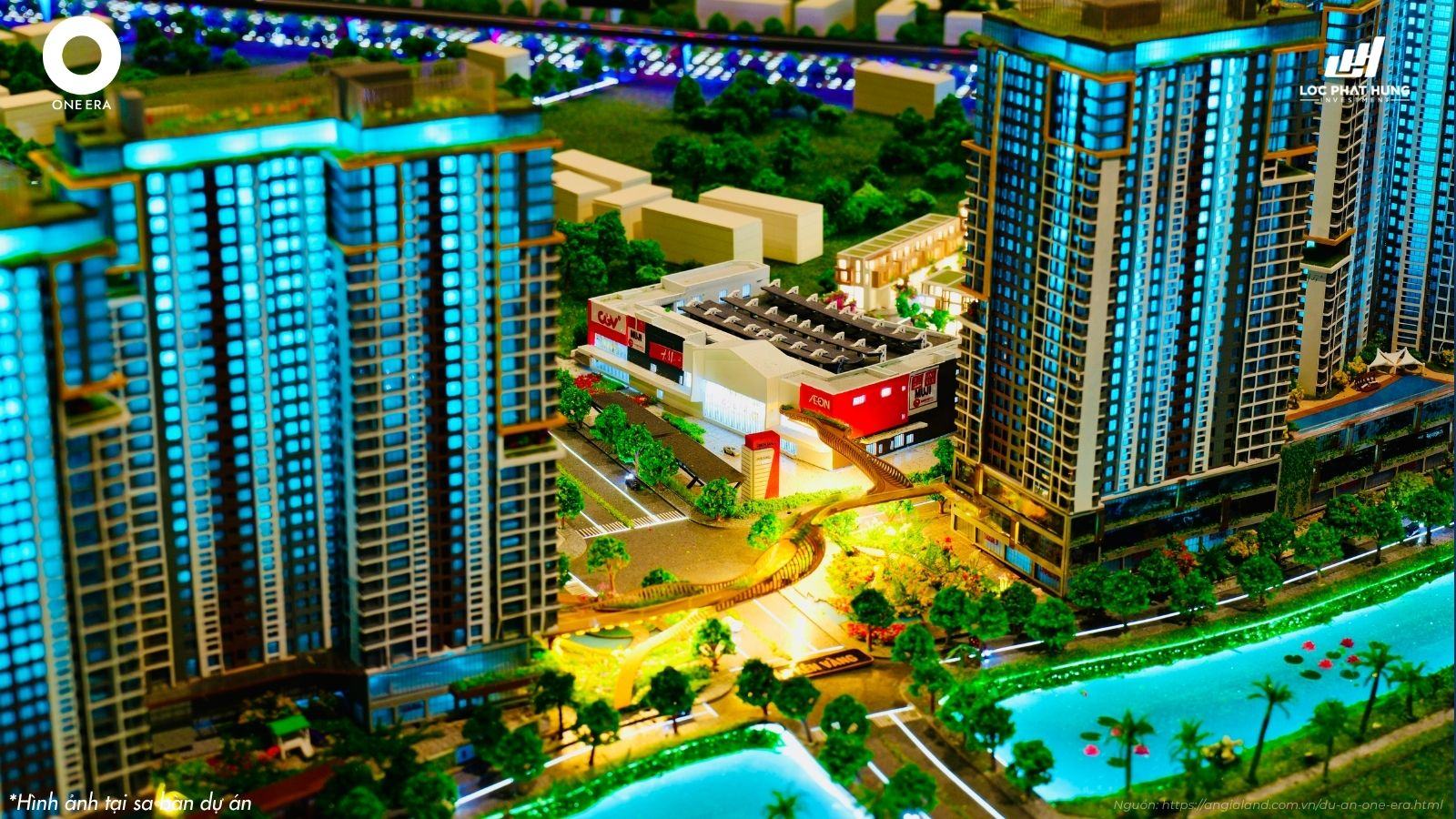 Hình ảnh sa bàn đại đô thị One Era tại Sales Gallery