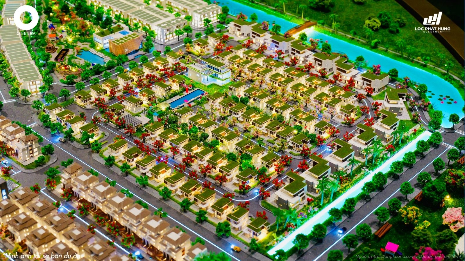 Hình ảnh sa bàn đại đô thị One Era tại Sales Gallery
