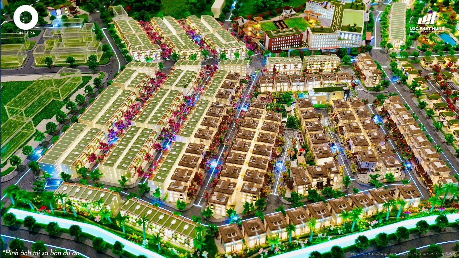 Hình ảnh sa bàn đại đô thị One Era tại Sales Gallery