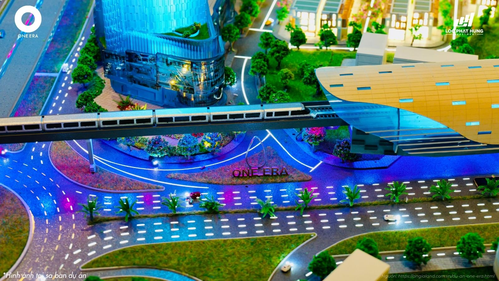 Hình ảnh sa bàn đại đô thị One Era tại Sales Gallery