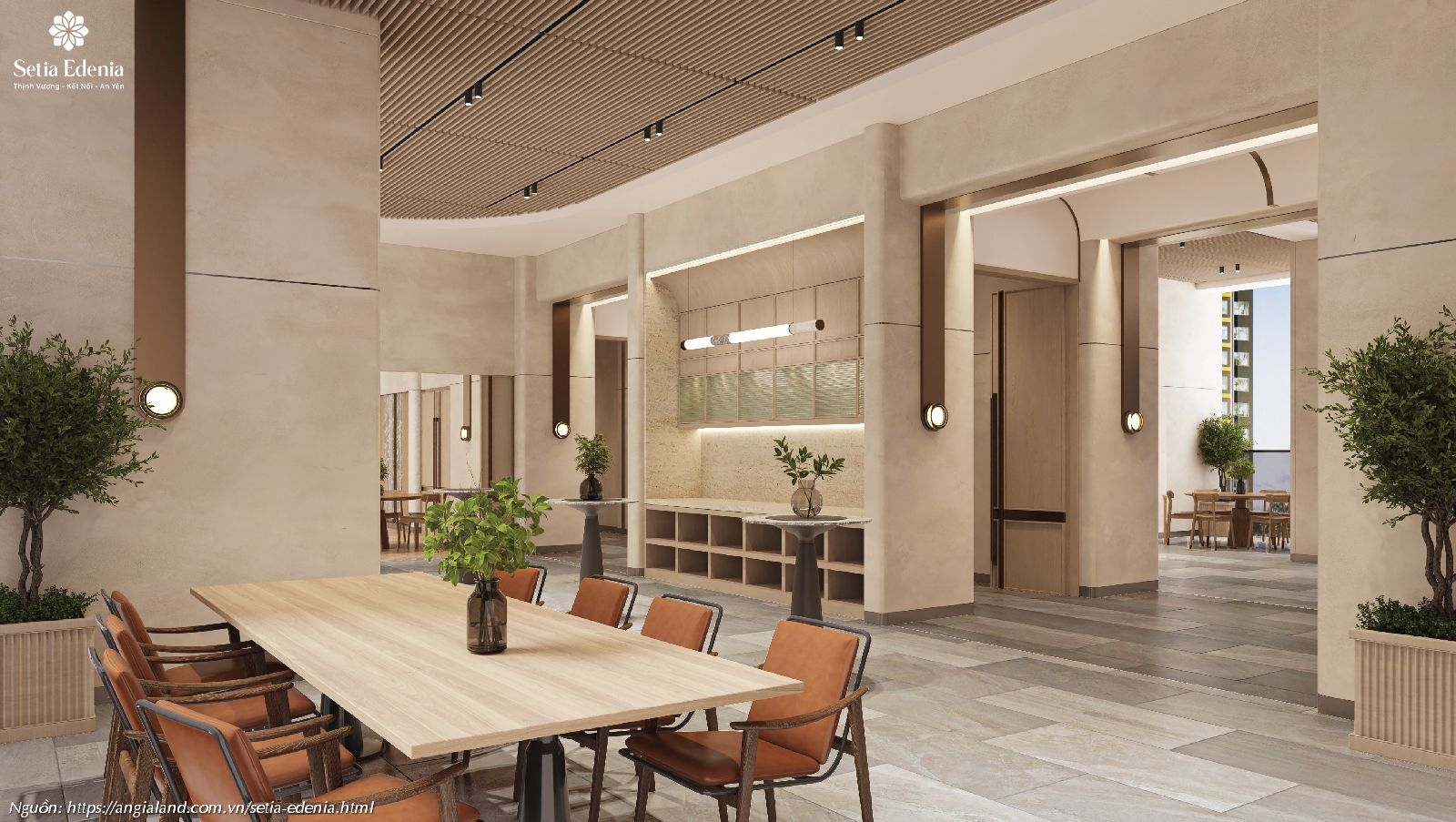 Khu làm việc chung (Co-working Space) - Tiện ích nội khu Setia Edenia Lái Thiêu