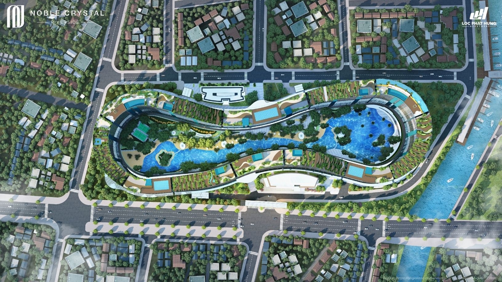 Mặt bằng tầng điển hình dự án Noble Crystal Riverside quận 7