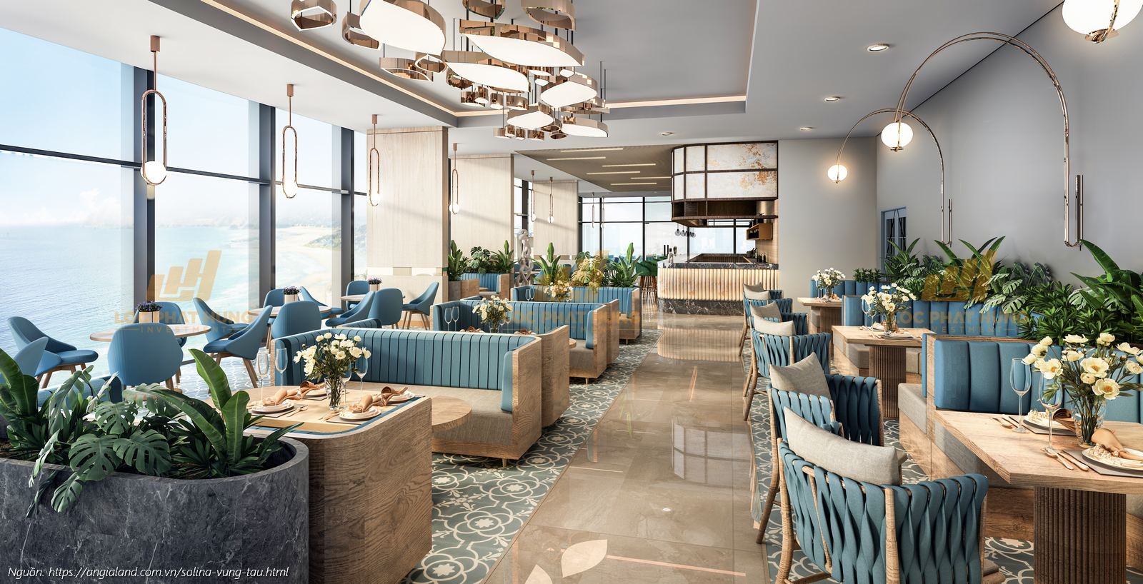 Nhà hàng Á - Âu sang trọng với tầm nhìn biển tại Solina Vũng Tàu Nhà hàng Á - Âu sang trọng với tầm nhìn biển tại Solina Vũng Tàu