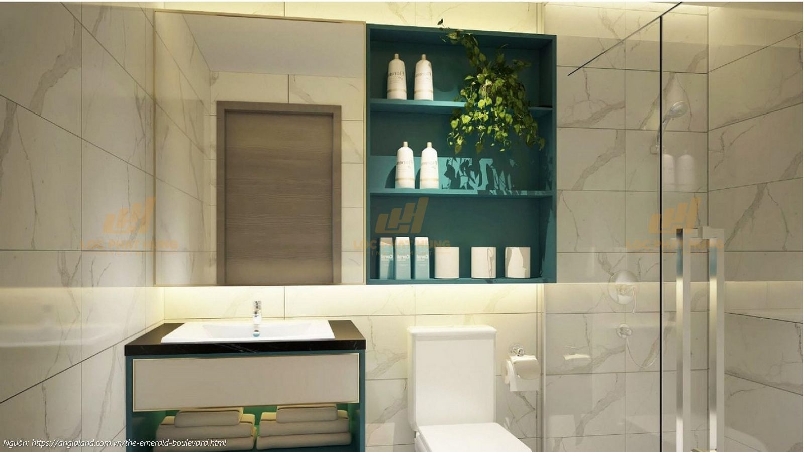 Nhà mẫu dự án căn hộ chung cư The Emerald Boulevard