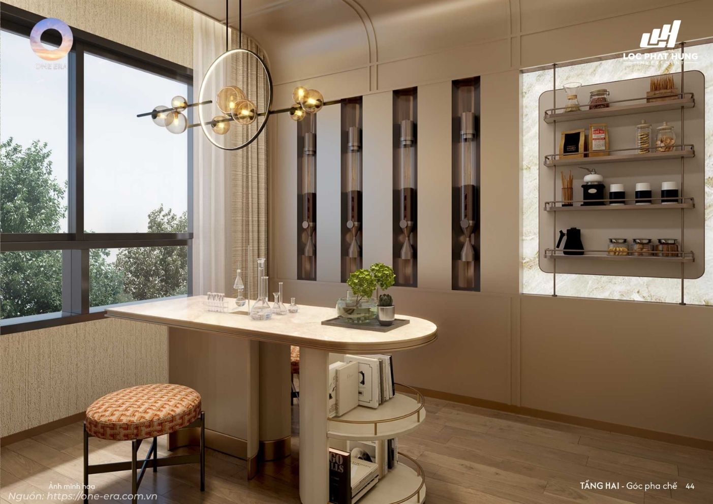 Hình ảnh thực tế nhà mẫu shophouse phân khu Nizi dự án One Era