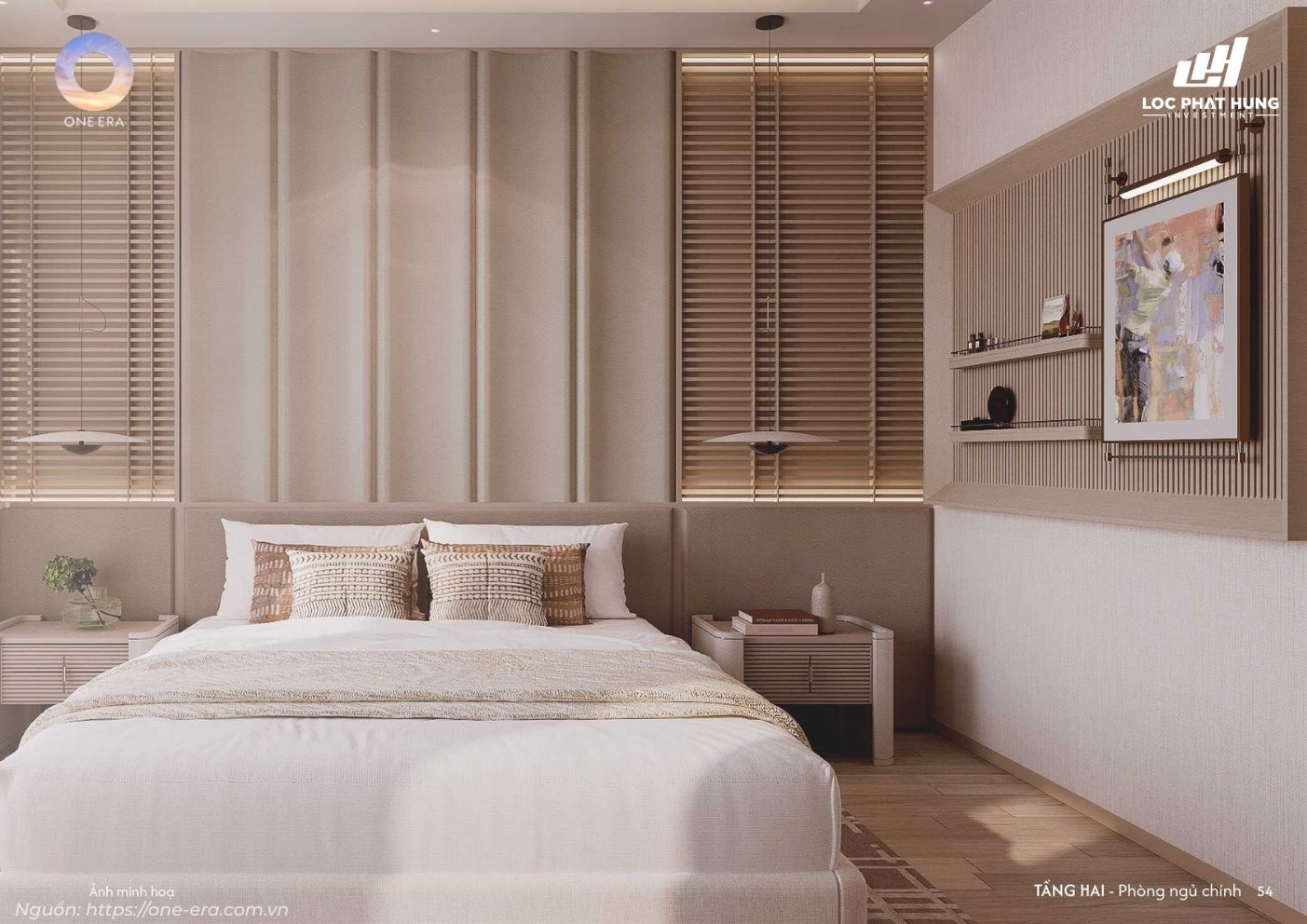 Không gian thiết kế nhà mẫu townhouse phân khu Nizi One Era