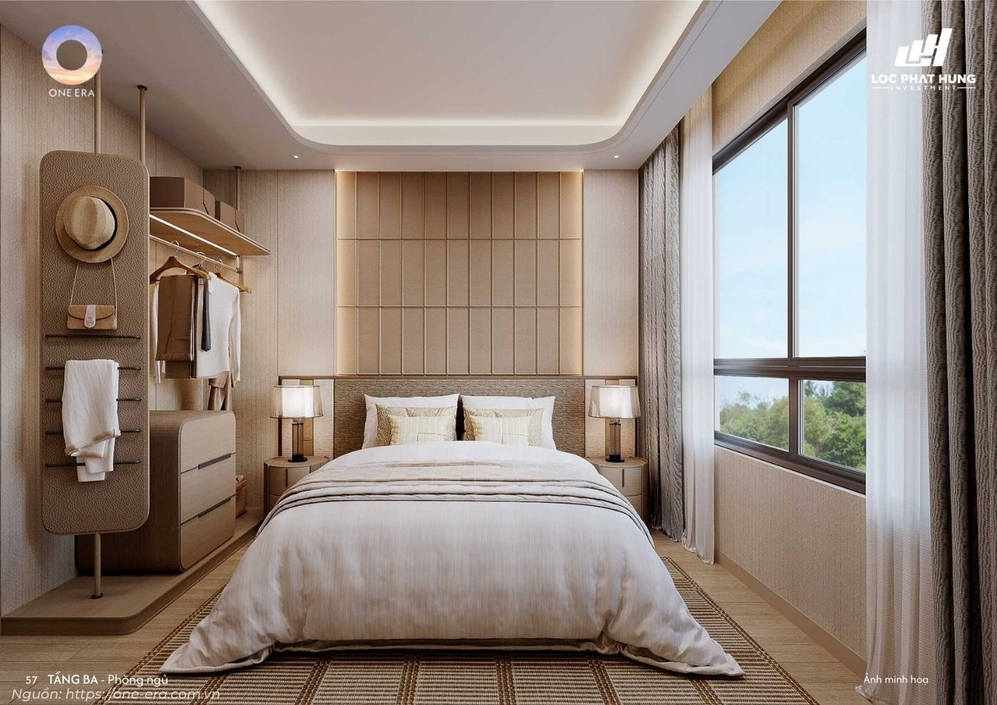 Không gian thiết kế nhà mẫu townhouse phân khu Nizi One Era