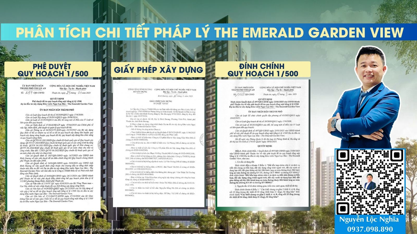 Phân tích chi tiết hồ sơ pháp lý dự án The Emerald Garden View.