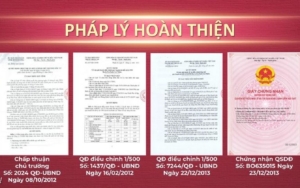 Pháp lý hoàn thiện dự án căn hộ chung cư Setia Edenia Lái Thiêu (Giấy phép xây dựng, 1/500, Chứng nhận QSDĐ)