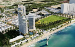 Phối cảnh tổng thể dự án căn hộ du lịch Solina Vũng Tàu của CĐT C-Holdings