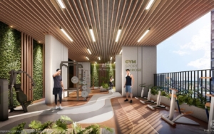 Khu thể thao dự án căn hộ chung cư The Emerald Boulevard