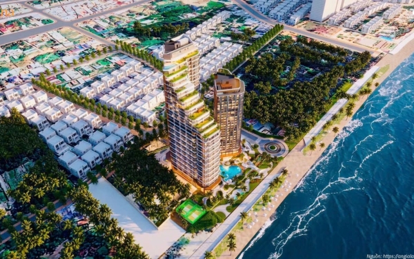 Phối cảnh tổng thể dự án Solina Vũng Tàu